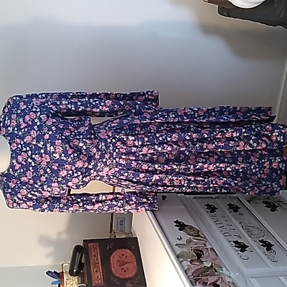 Vintage Karin Stevens 10 grandma 👵granny chic dress 👗😍 - Picture 1 of 6